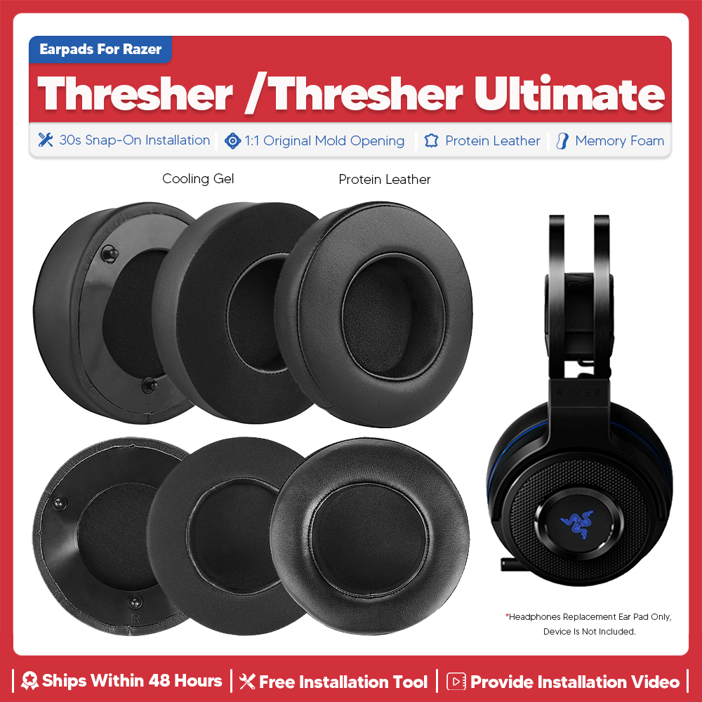 Gaming Accessories Razer - Bantalan telinga pengganti untuk Razer threser