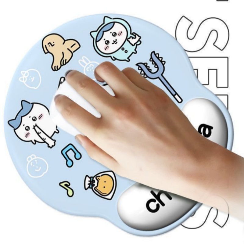 Gaming Accessories For Free Fire - Chiikawa Kawaii Kartun Mouse Pad Anti