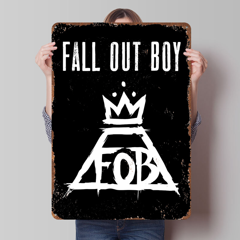 Gaming Accessories Bedroom - Poster Plakat Timah Fall Out Boy