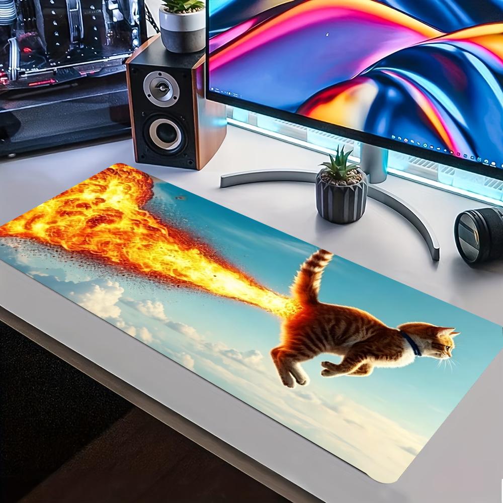 Gaming Accessories For Free Fire - Alas Mouse Gaming Rocket Cat Extended