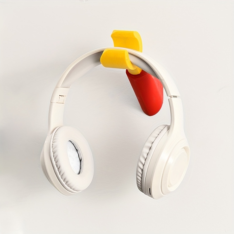 Gaming Headphone Accessories - Penjepit Headphone Bentuk Paruh Bebek Lucu,