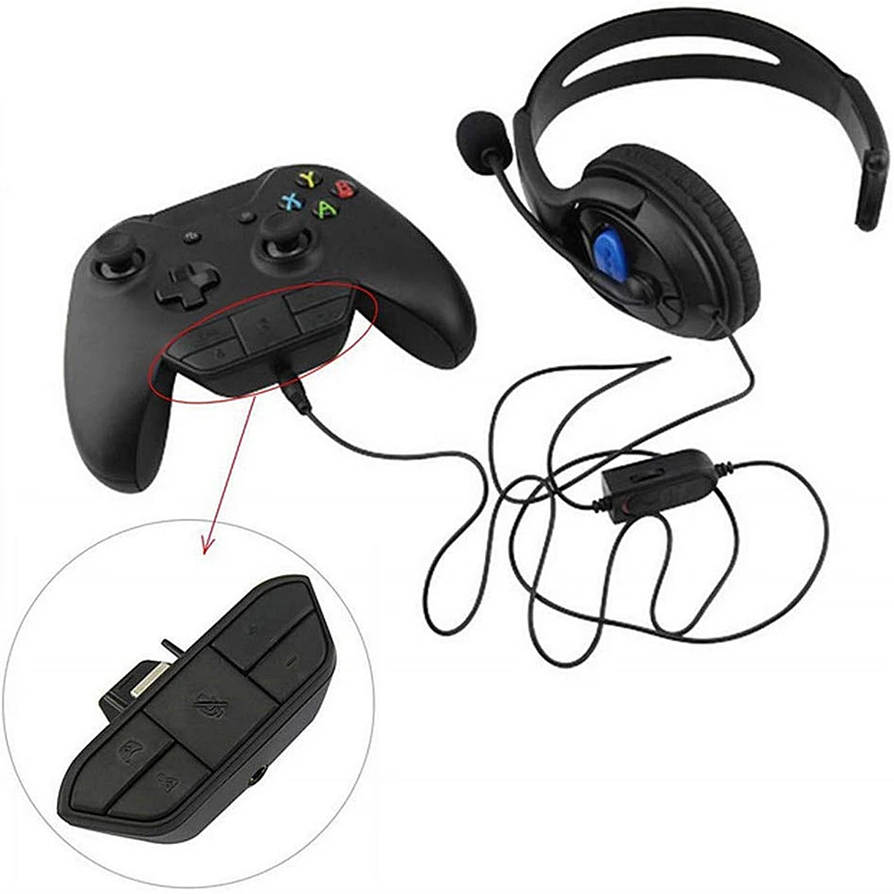 Adaptor Headset Stereo untuk X - Gaming Controllers Xbox Accessories ulasan dan harga