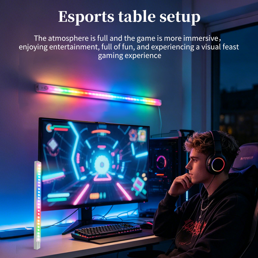 Lampu Meja LED RGB Dapat Diisi - Gaming Accessories Led ulasan dan harga