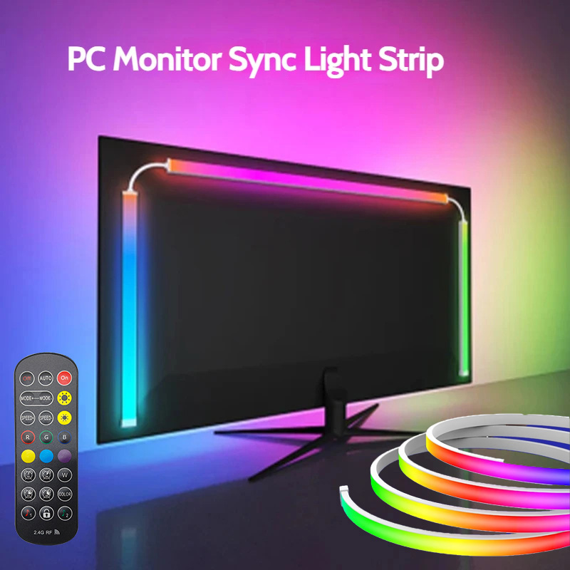 Monitor LED RGBIC Gaming Neon  - Gaming Accessories Led ulasan dan harga