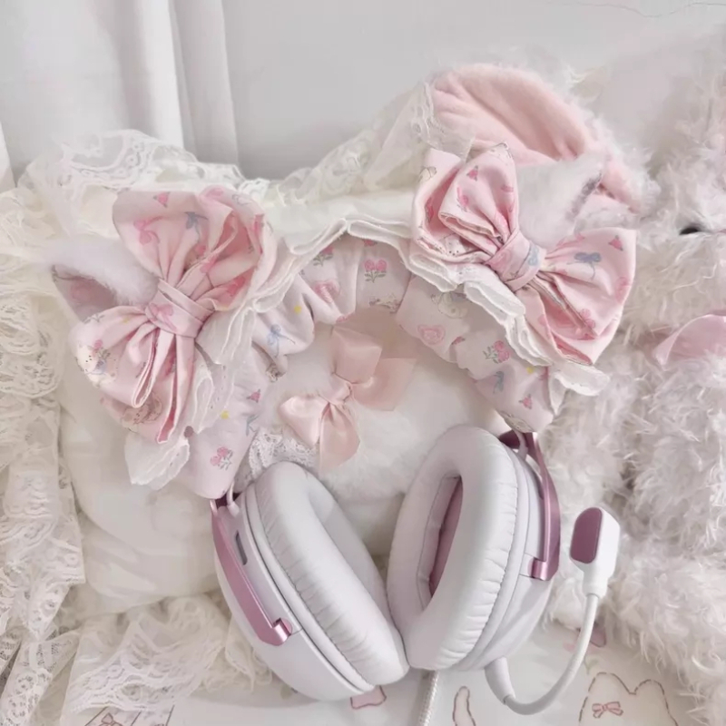 Casing Headphone dengan Renda  - Gaming Headphone Accessories ulasan dan harga