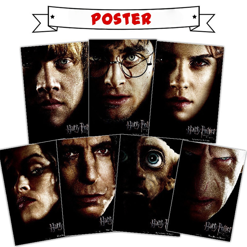 Poster Harry Potter Asli Cetak - Gaming Accessories Bedroom ulasan dan harga