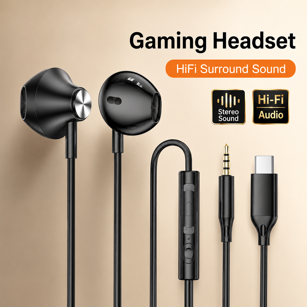 Headphone HiFi Surround Suara  - Gaming Headphone Accessories ulasan dan harga