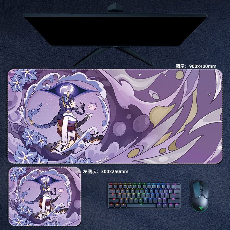 Alas Mouse dampak Anime Genshi - Gaming Accessories Anime ulasan dan harga