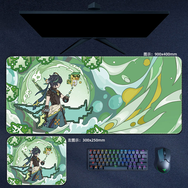 Alas Mouse dampak Anime Genshi - Gaming Accessories Anime ulasan dan harga
