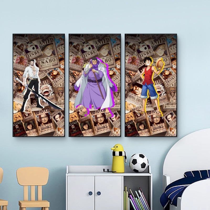 Poster One Piece Wanted Dekora - Gaming Accessories For Free Fire ulasan dan harga