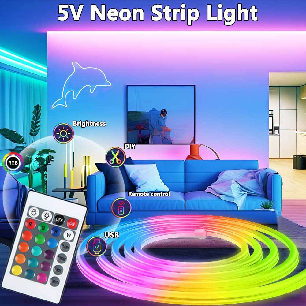 Lampu Strip LED Neon RGB Berte - Gaming Accessories Led ulasan dan harga