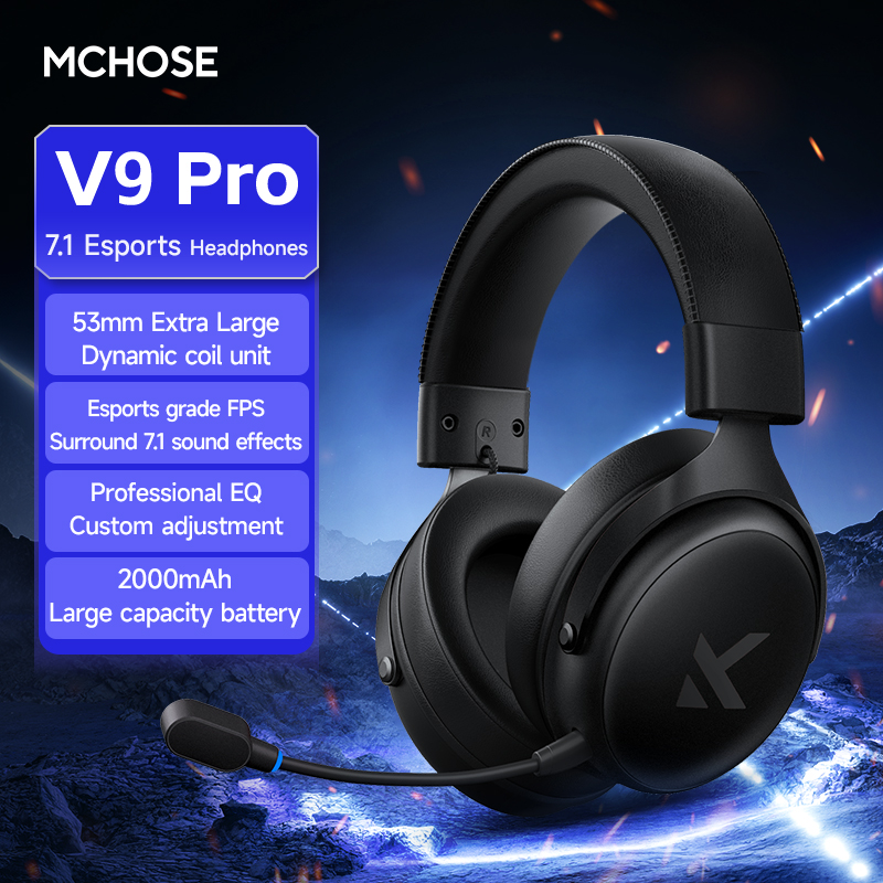 Headset MCHOSE V9 Pro dengan M - Venom Gaming Accessories ulasan dan harga