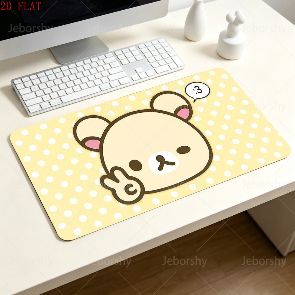 Rilakkuma Alas Meja Besar Berb - Gaming Accessories Bundle ulasan dan harga