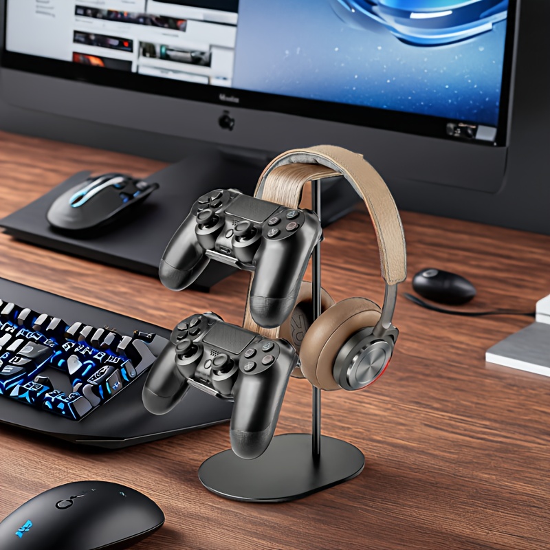 Pengontrol Kayu & Penyangga He - Gaming Headphone Accessories ulasan dan harga
