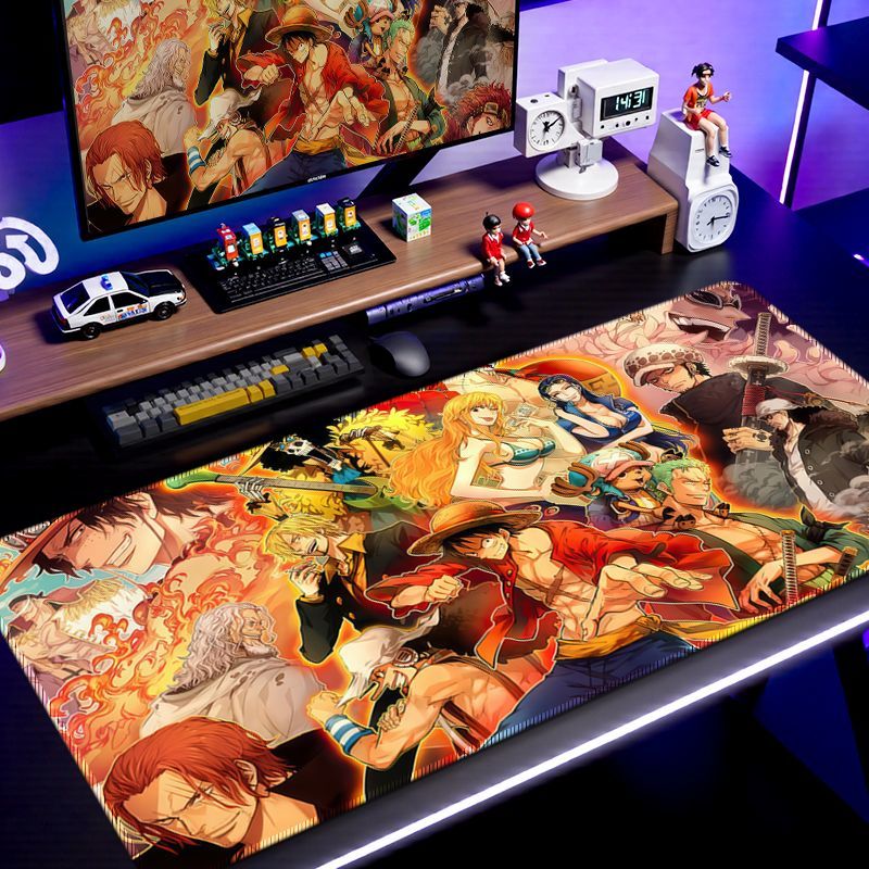 Alas Mouse Cetak Anime One Pie - Gaming Accessories For Free Fire ulasan dan harga