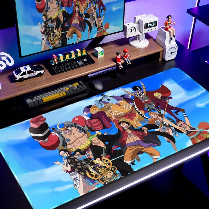 Alas Mouse Cetak Anime One Pie - Gaming Accessories For Free Fire ulasan dan harga