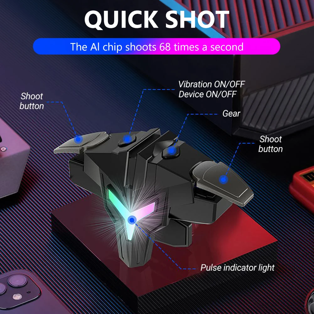 Trigger Game Mobile A1 untuk P - Gaming Accessories For Free Fire ulasan dan harga
