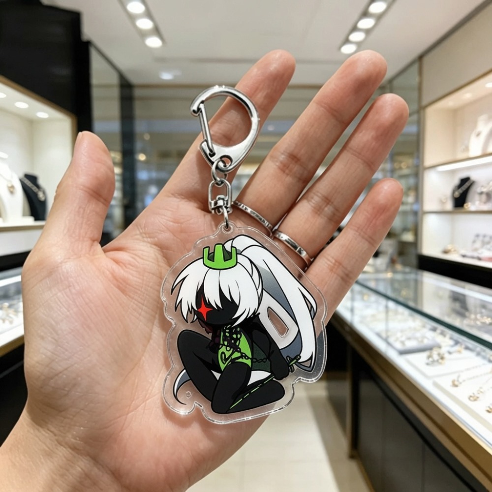 Gantungan Kunci Kartun Chibi L - Gaming Accessories Storage ulasan dan harga