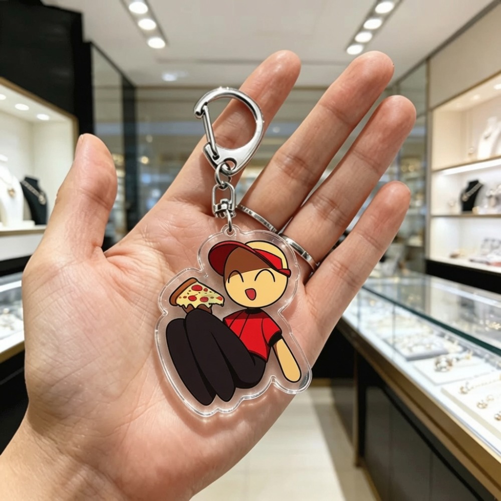 Gantungan Kunci Kartun Chibi L - Gaming Accessories Storage ulasan dan harga