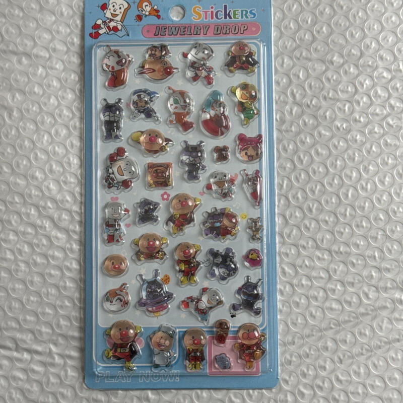 Stiker Relief 3D Anpanman Kawa - Gaming Accessories Anime ulasan dan harga
