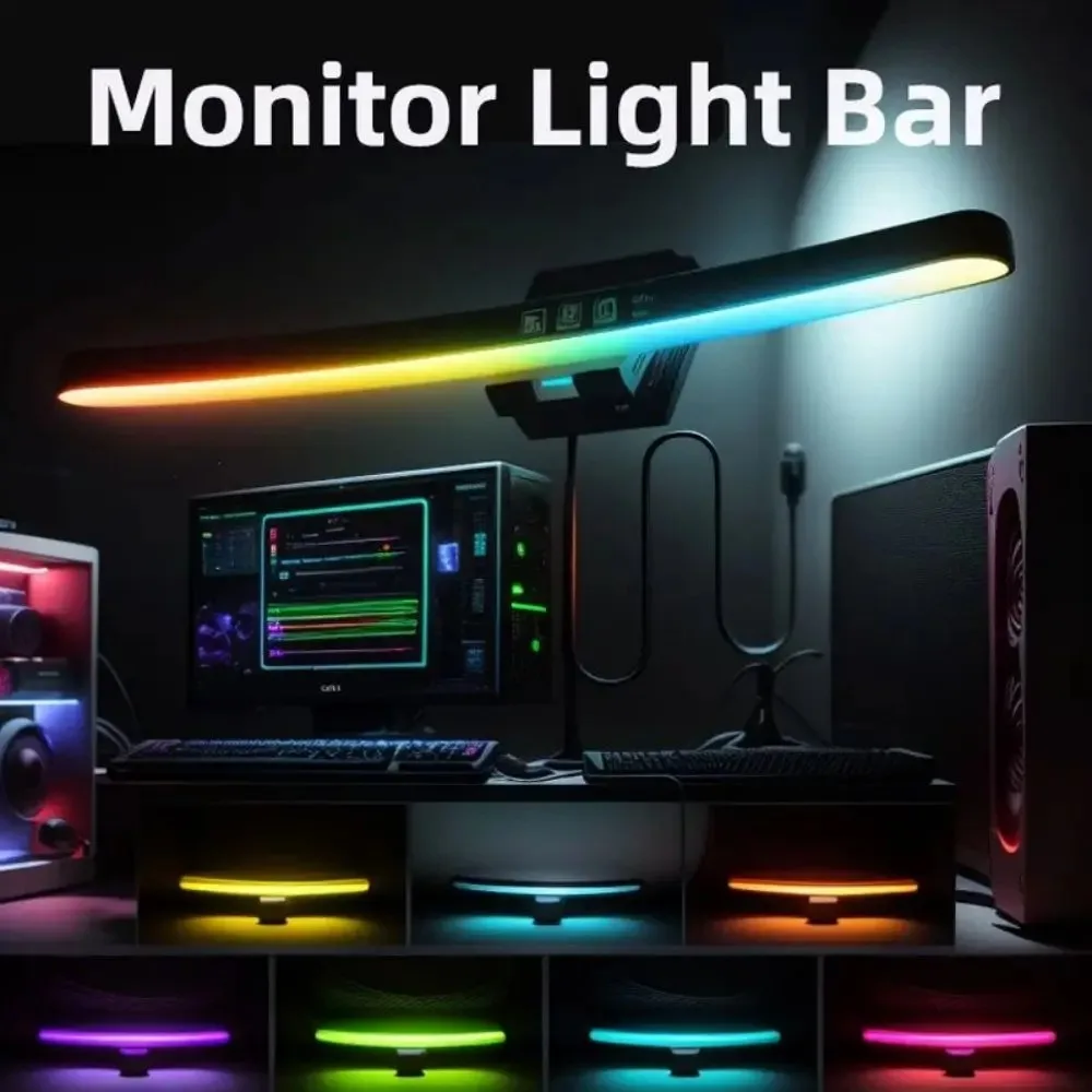 Lampu Monitor Komputer RGB Rit - Gaming Accessories Led ulasan dan harga